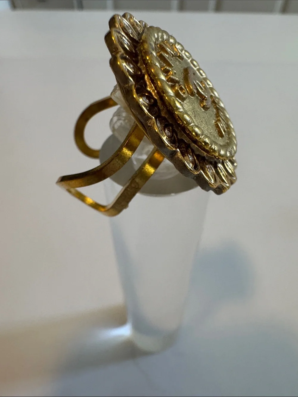 Upcycled ornate filigree